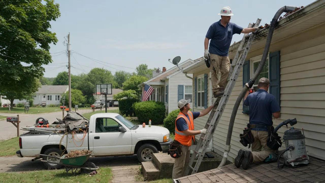 Gutter Installation in New Eagle, PA near me